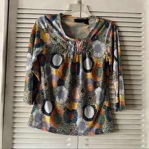 New York & Company floral print top